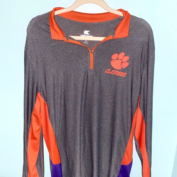 CLEMSON QUARTER ZIP - Picture 2 of 4